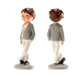 FIGURINE RÉSINE COMMUNIANT GARÇON NICO 15CM