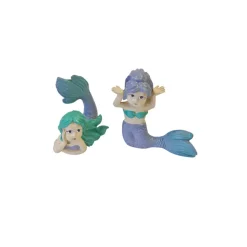 FIGURINE RÉSINE SIRÈNE 5.3X2X5.4CM