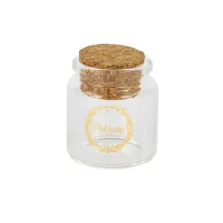 FIOLE MARRAINE OR 4.5X5.5CM BOUCHON