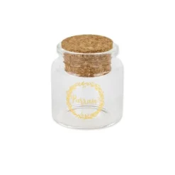 FIOLE PARRAIN OR 4.5X5.5CM BOUCHON