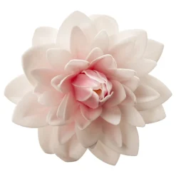 FLEUR DALIA COMESTIBLE AZYME 12.5CM ROSE