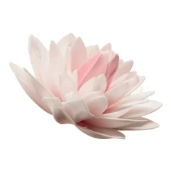 FLEUR DALIA COMESTIBLE AZYME 12.5CM ROSE