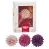 12 FLEURS POMPONS COMESTIBLES EN AZYME