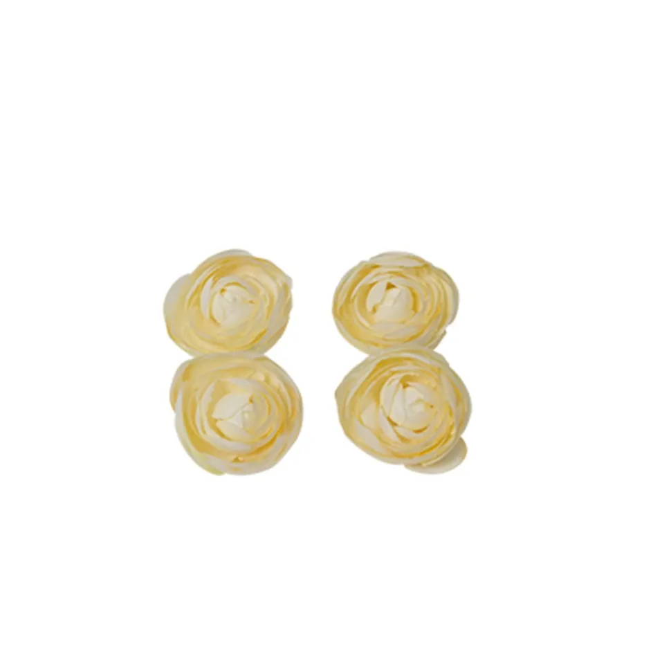 4 FLEURS RENONCULE ARTIFICIELLE 6CM BLUSH