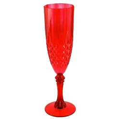 FLÛTE RÉUTILISABLE VINTAGE 22CL ROUGE