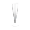 10 FLÛTES À CHAMPAGNE EASY 14CL BLANC