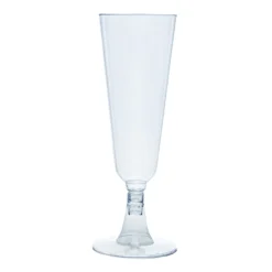 50 FLÛTES À CHAMPAGNE RÉUTILISABLES 150ML