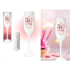 FLUTE BLANCHE et ROSE 50AINE