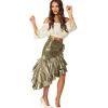 FOULARD DANSE DU VENTRE JETONS OR FEMME
