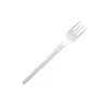 100 FOURCHETTES PLASTIQUE RÉUTILISABLE - BLANC