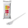 25 FOURCHETTES RÉUTILISABLES 16.5CM BLANC