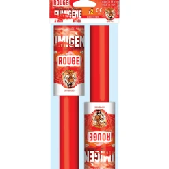 2 FUMIGÈNES À MAIN SUPPORTER ROUGE - T1