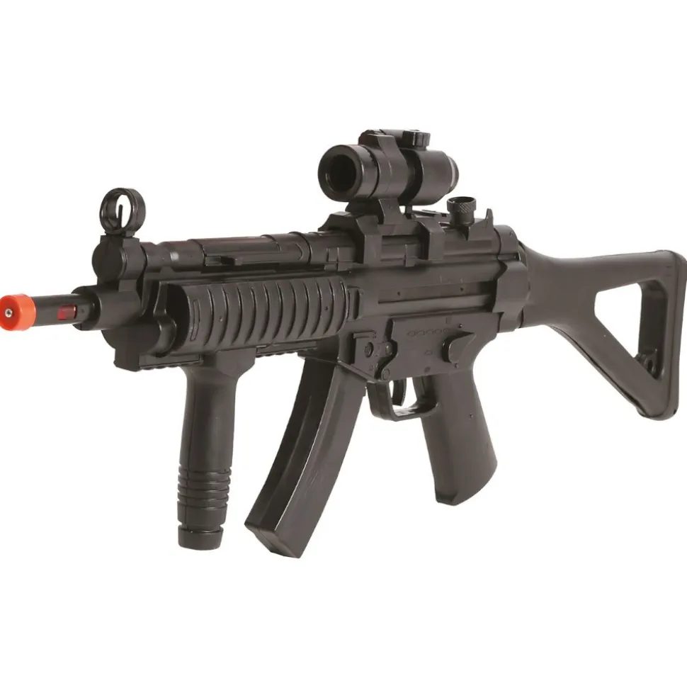 FUSIL D'ASSAUT MITRAILLETTE SNIPER 66CM NOIR