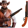 FUSIL À RECOIL FACTICE WESTERN COWBOY 50CM BRUN