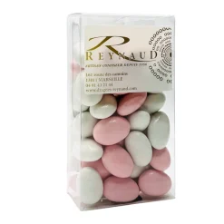 GALETS AMANDES CHOCOLAT 220G BLANC ROSE