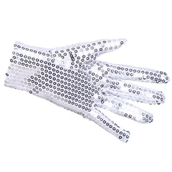 GANTS SEQUIN ARGENT ADULTE
