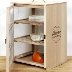 GARDE MANGER EN BOIS 28X24X39CM
