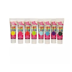 8 GELS COLORANTS ALIMENTAIRES COLORÉS