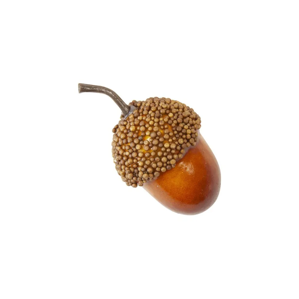 3 GLANDS DÉCORATIF 7X4X4CM AMBRE