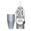 20 GOBELETS ARGENT 50CL USA AUTHENTIQUES