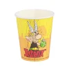 8 GOBELETS CARTON ASTÉRIX POTION 25CL JAUNE