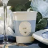 8 GOBELETS CARTON BAPTÊME 25CL BLEU ORAGE