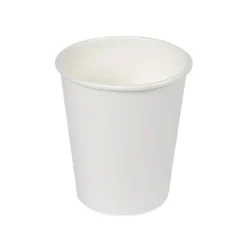 30 GOBELETS CARTON BIO CAFÉ EXPRESSO 12CL BLANC