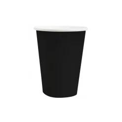 10 GOBELETS CARTON BIO 25CL NOIR