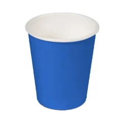 24 GOBELETS CARTON BIODÉGRADABLE 20CL BLEU