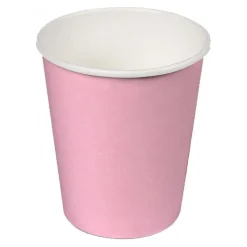 24 GOBELETS CARTON BIODÉGRADABLE 20CL ROSE