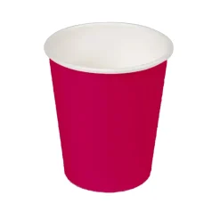 24 GOBELETS CARTON BIODÉGRADABLE 20CL FUCHSIA