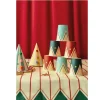 6 GOBELETS CARTON CIRQUE CHAPITEAU 22CL