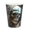10 GOBELETS CARTON CRÂNE LIEU HANTÉ 27CL NOIR