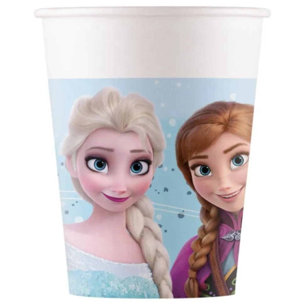 8 GOBELETS CARTON FROZEN IDYLLIC WONDER 25CL