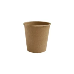50 GOBELETS CARTON KRAFT BIO 12CL NATUREL