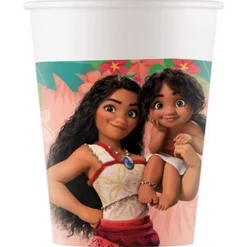 8 GOBELETS CARTON MOANA 2 ESPRIT VOILE 20CL