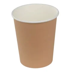 50 GOBELETS CARTON RECYCLABLE 24CL MOKA