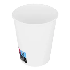 50 GOBELETS CARTON RECYCLABLE 24CL BLANC