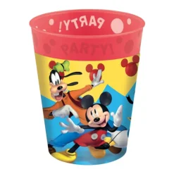 4 GOBELETS RÉUTILISABLE MICKEY JUMP INTO FUN 25CL