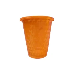 30 GOBELETS RÉUTILISABLES RECYCLABLES 25CL ORANGE