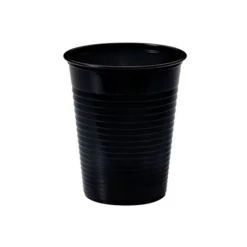 30 GOBELETS RÉUTILISABLES RECYCLABLES 25CL NOIR
