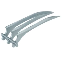 GRIFFES JOUET LOUP SUPER-HÉROS 25CM ARGENT