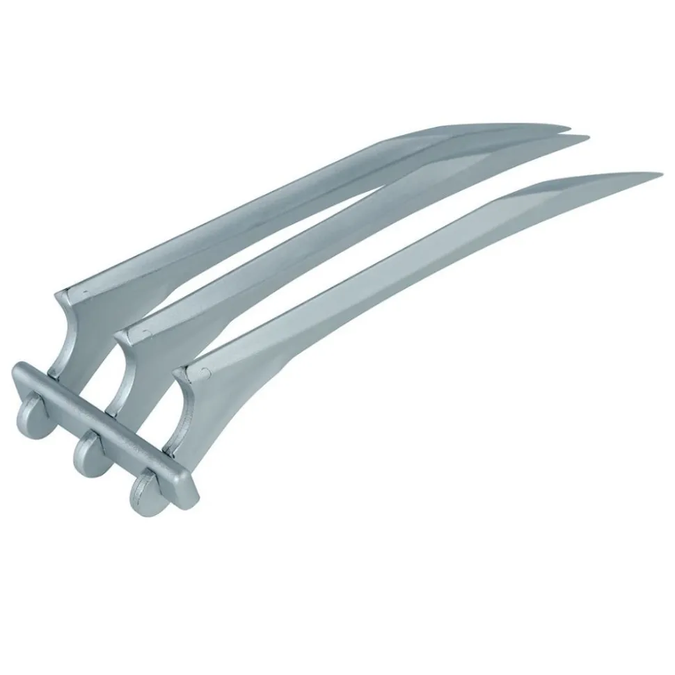 GRIFFES JOUET LOUP SUPER-HÉROS 25CM ARGENT
