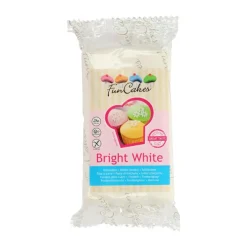 250 GRS PÂTE À SUCRE FUNCAKES - BLANC PUR