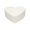 GÂTEAU POLYSTYRÈNE CUR 20CM BLANC