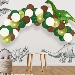 GUIRLANDE ARCHE À BALLONS DINOSAURE JURASSIQUE