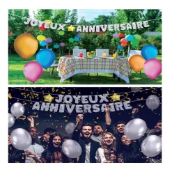 GUIRLANDE BALLONS JOYEUX ANNIVERSAIRE