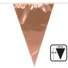 GUIRLANDE 20 FANIONS ASPECT MÉTAL 10M ROSE GOLD