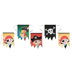 GUIRLANDE FANIONS CARTON COCO LE PIRATE 6M