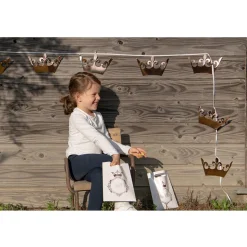 GUIRLANDE 15 FANIONS CARTON PETITE PRINCESSE 6M